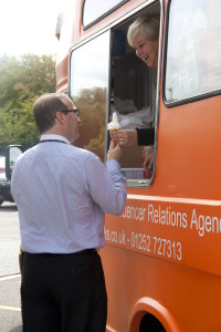 Promotional ice cream van hire