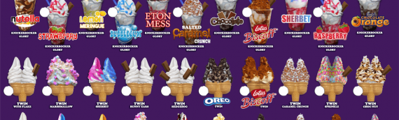 Ice Cream Van Products and Menu