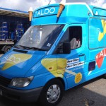 Branded Ice Cream Van Hire London