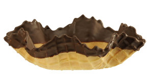 Chocolate Waffle Basket