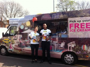 Ikea Promotional Ice Cream Vans For Hire