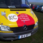 Part Branded Promotional Ice Cream Van