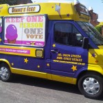 Say No to AV - Part Branded Ice Cream Van