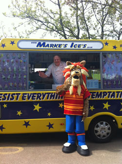 ice cream van for events